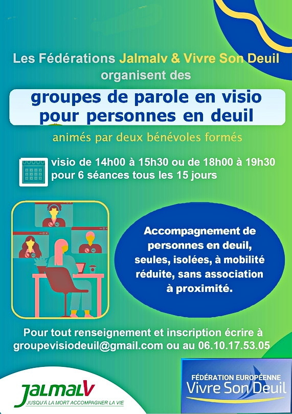 Groupe deuil visio Flyer 2